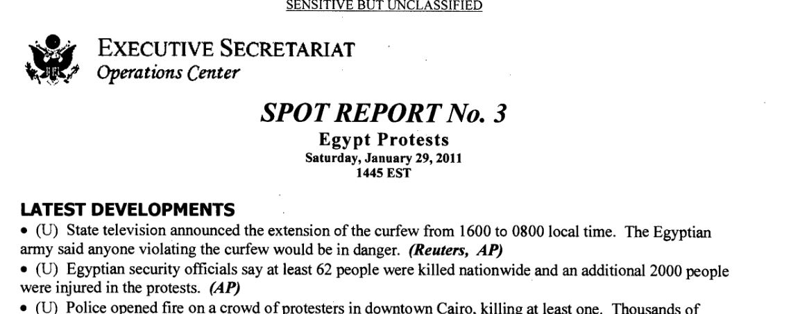 جانب من الوثيقة المسربة